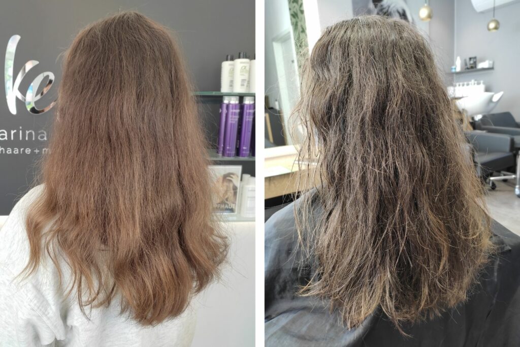 frizzeliges haar